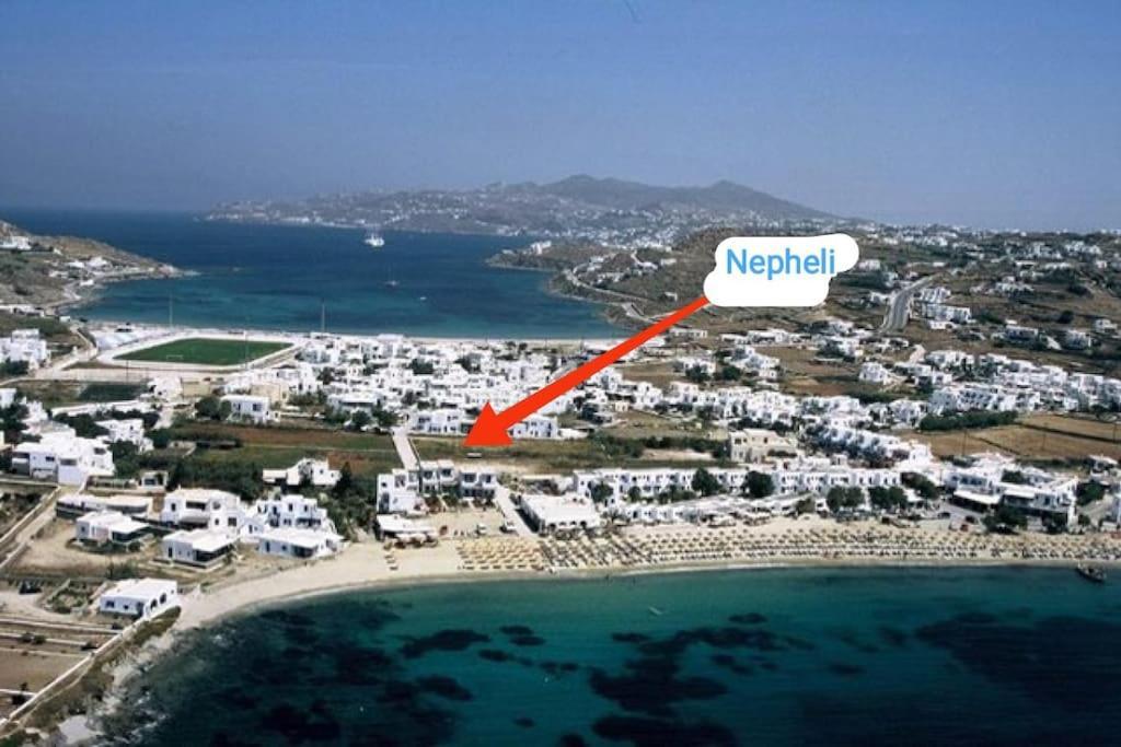 'Nepheli' Mykonean Suite Ornos  Dış mekan fotoğraf